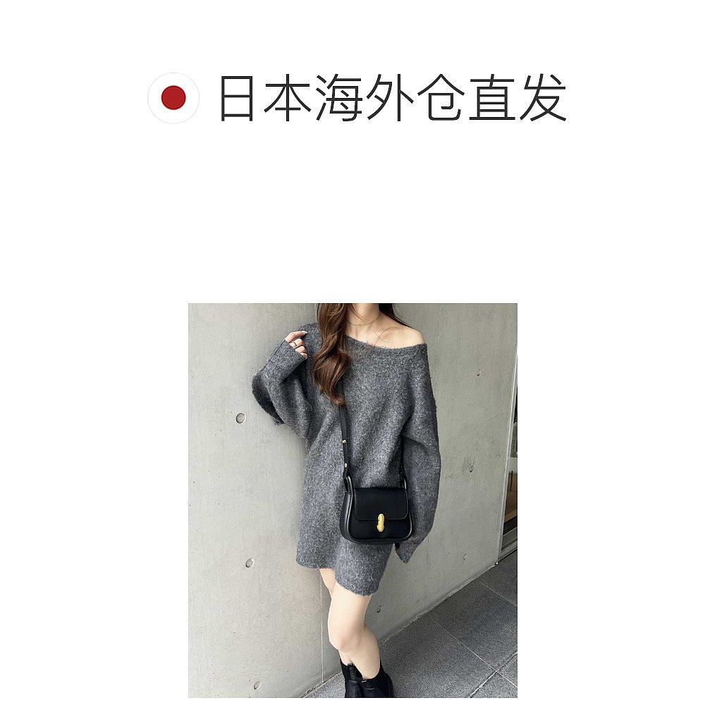 1h可退 日本直邮nelliy. 女装 2WAY方领迷你针织连衣裙 柔软保暖,淘宝优惠券,粉丝福利购,淘宝优惠卷