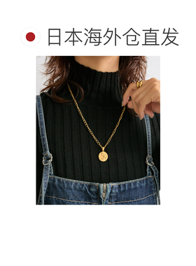 日本直邮RIVE DROITE 女士长款复古硬币项链 RDZ5【付后1h可退】