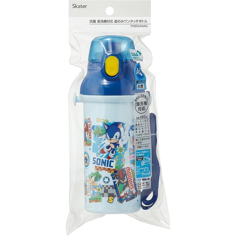 【日本直邮】Skater斯凯达儿童水壶480ml抗菌轻量卡通安全易携带 - 图2