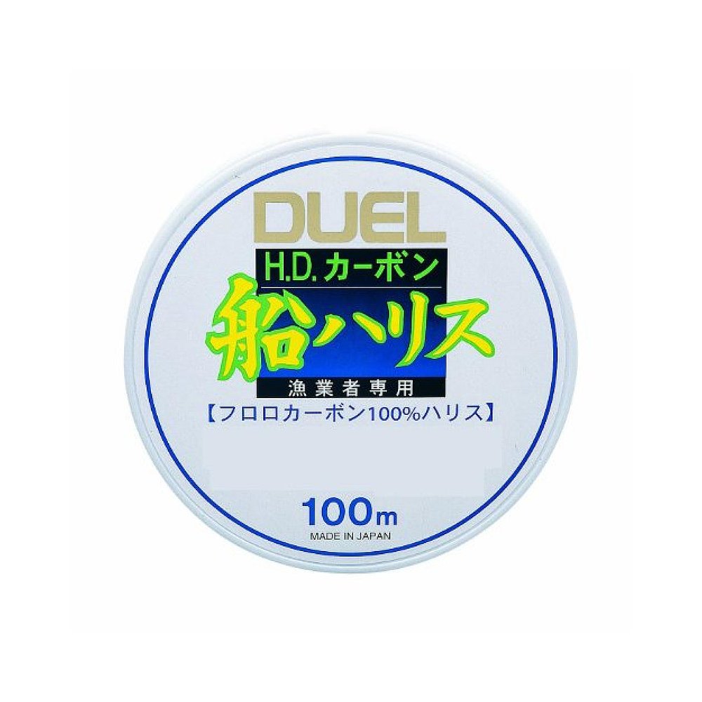 【日本直邮】Duel都路 碳素线H954 2号 HD高强度100m 0.8号 透明 - 图0