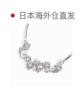 日本直邮SWAROVSKI Constella 系列水晶珍珠手链 5705618 珠宝配