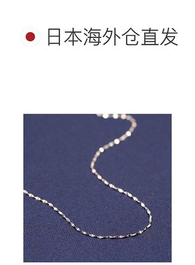 1h可退 日本直邮cui-cui10K白金海军风长款项链70cm800105cuicui