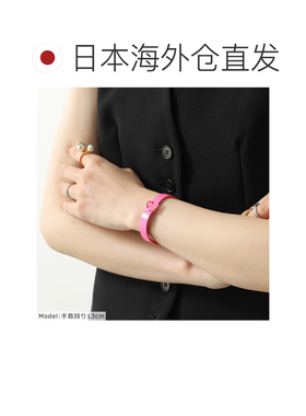 日本直邮Christian Louboutin 女士手链 W CL LOGO 1225128饰有霓