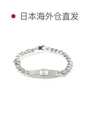 日本直邮Gucci 男女士手链互扣链条标志853978 J8400 0818银色配