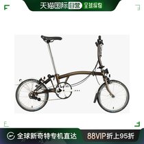 Japan direct mail BROMPTON small cloth folding bike 22 S6R CL SADW {BLK LACQUER}