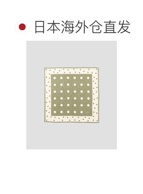 日本直邮MARGARET HOWELL 女士 亚麻方巾 圆点印【付后1h可退】