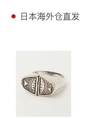 1h可退 日本直邮ADAWAT'N TUAREG 女士银质手工雕刻开口戒指 A035