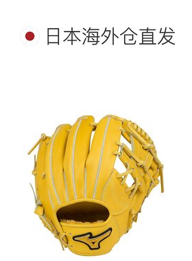 日潮跑腿Mizuno美津浓 男款棒垒球手套 黄色 FF A-10573592001