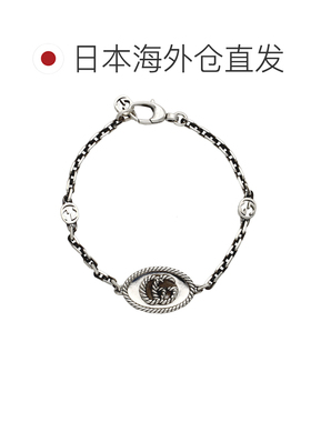日本直邮GUCCI古驰  时尚经典百搭男士手镯627749-J8400