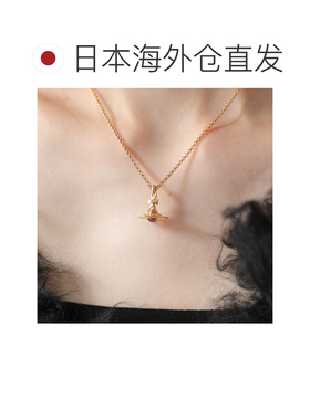 日本直邮VivienneWestwood 女士项链新款娇小ORB吊坠63020098