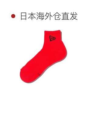 日本直邮NEW ERA 袜子 3双装 男女童通用 黑色/霓虹橙/霓虹绿