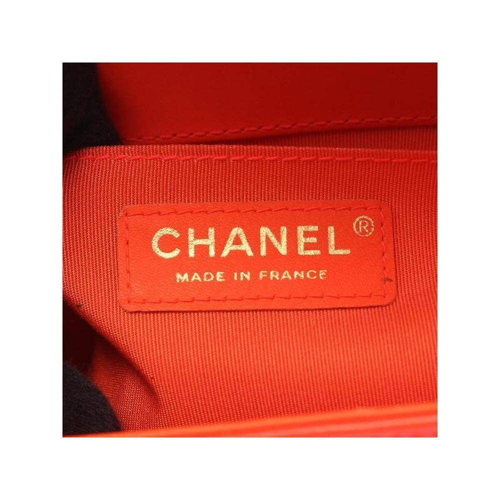 日本直邮中古Chanel香奈儿女包B级9新Le Boy Chanel漆皮单肩包红,淘宝优惠券,粉丝福利购,淘宝优惠卷