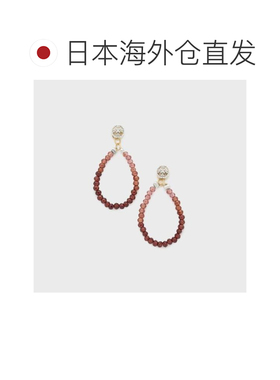 日本直邮agete 银质钻石耳钉 0.01ct
