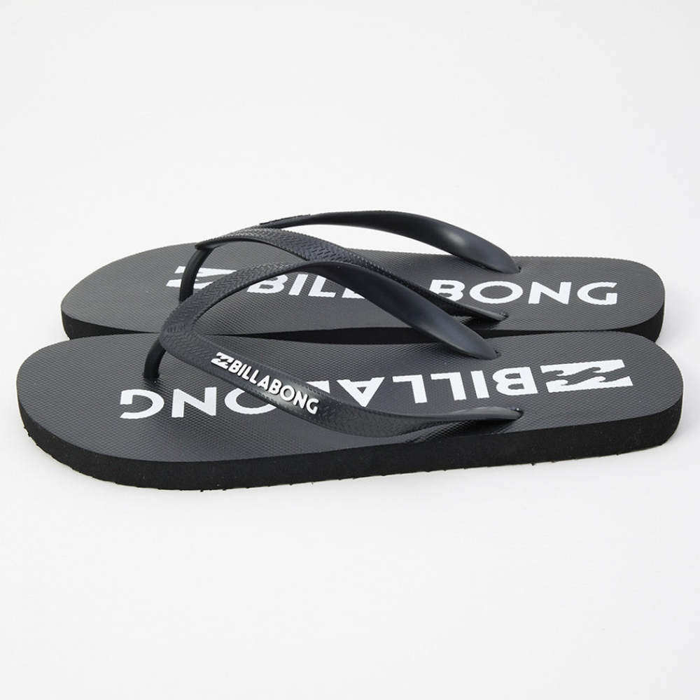 日本直邮Billabong 2025春夏男士基础标志沙滩凉鞋 BF011917 黑色,淘宝优惠券,粉丝福利购,淘宝优惠卷
