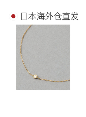 日本直邮ete 女士 K10黄金钻石叠戴手链 750530