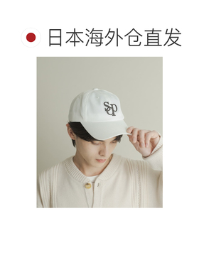 日本直邮SENSE OF PLACE 男士刺绣logo休闲棒球帽【付后1h可退】