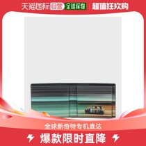 Japan Direct Mail Paul Smith Mens Luxury Bull Leather Mini Racing Bifold Wallet DYNAMIC FULL CONTAINMENT