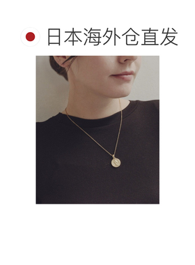 日本直邮LesSignes 男女同款 复古金币不锈钢项链 LS26A1PAA00940