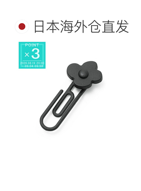 日本直邮LARDINI 男士黑色翻领别针 (cnflwpin cnc323 999)