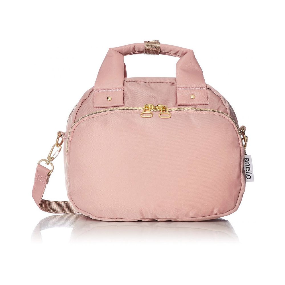 天猫国际日本直购日本直邮Anello女士包袋两用迷你波士顿包裸粉色潮流时尚百搭0