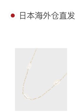 日潮跑腿COCOSHNIK 巴洛克淡水珍珠站手链项链锁骨链 37