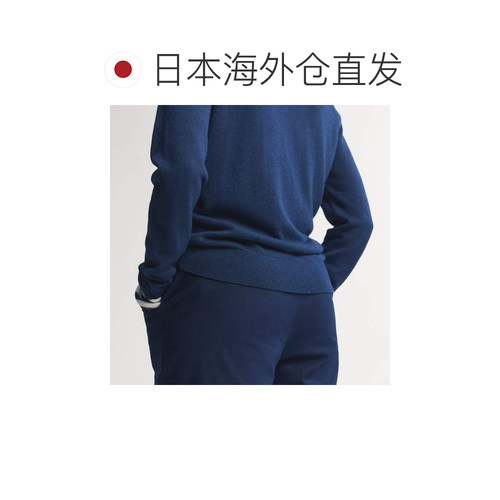 日本直邮Adidas/阿迪达斯运动V领针织休闲高尔夫球服女款 JY5291 - 图1
