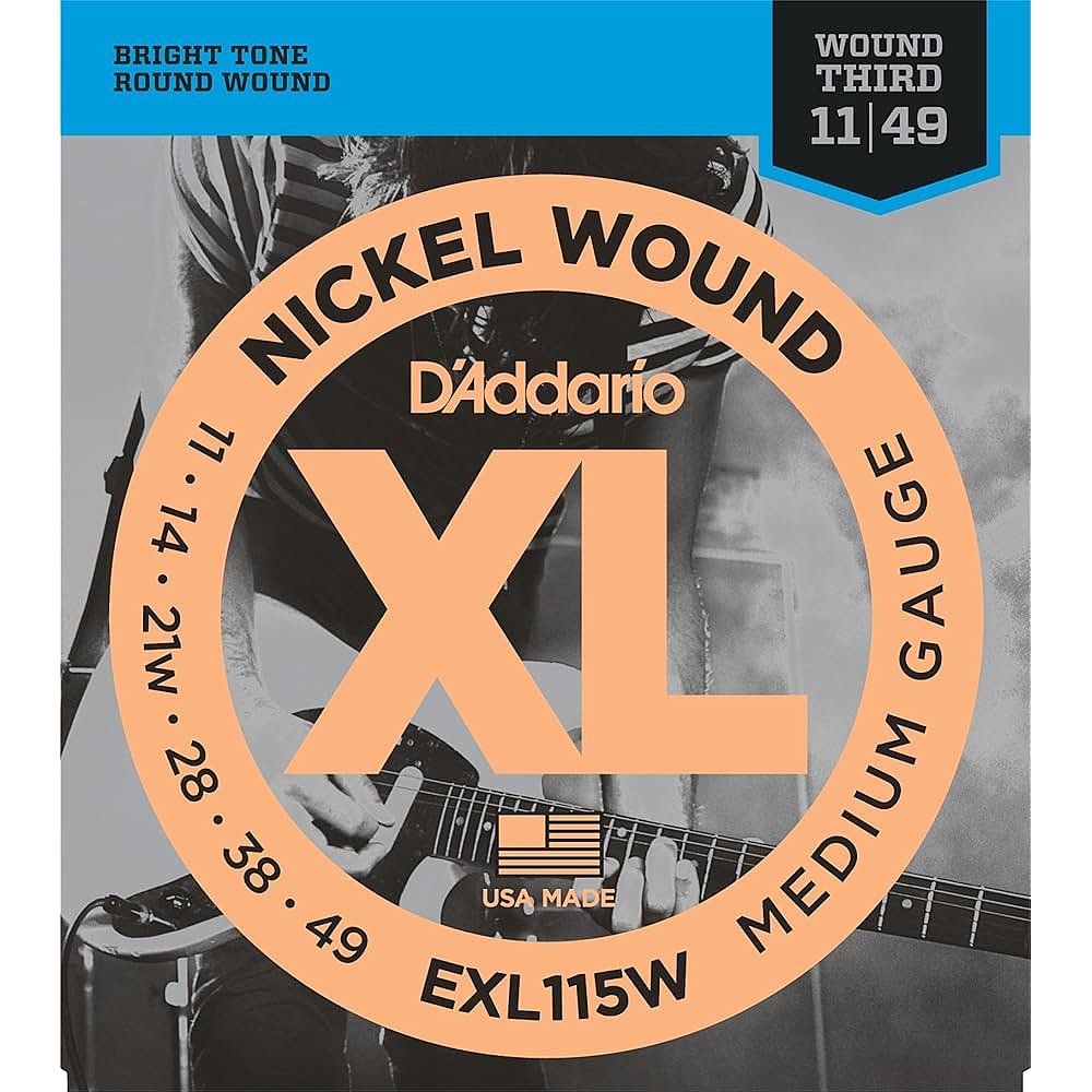 【日本直邮】D'Addario EXL115W 电吉他琴弦 x 5 套 - 图2