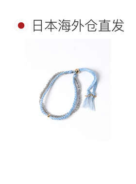 1h可退 日本直邮岩座 IWAKURA 本蓝染纯棉麻手链 2CHZ0853