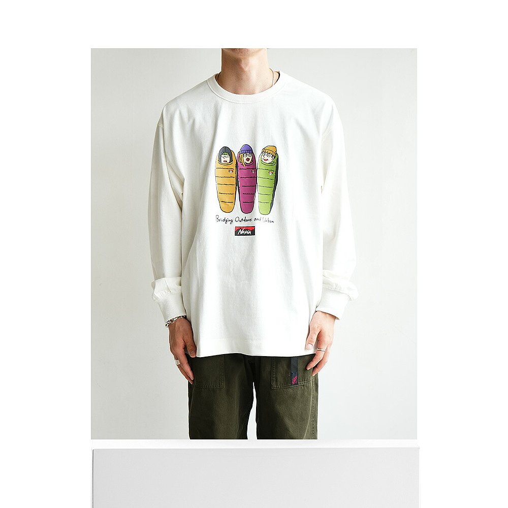 NANGA ECO HYBRID L/S TEE/3SLB 生态混合长袖T恤 / 3SLB - 图3