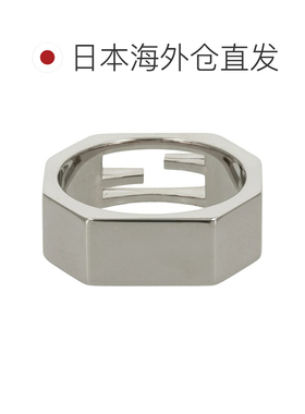 日本直邮Fendi 男士戒指 BAGUETTE 六角形戒指 男女通用礼品 7AJ8