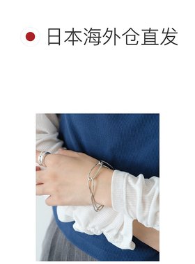 1h可退 日本直邮fiw. 女士 不对称设计感手链 真镀合金材质 KAF10