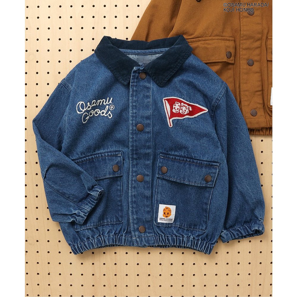 1h可退 日本直邮OSAMU GOODS 男女同款 秋季休闲工装夹克 J402955 - 图2