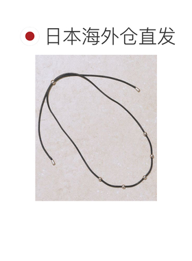 日本直邮earth music&ecology 女士 金属点缀绳链项链 0100161680