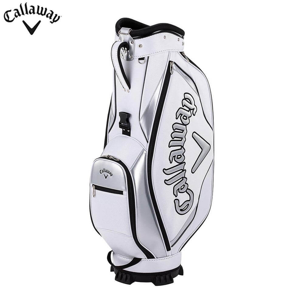 Japan Direct Mail Callaway Men's Sports Caddy Bag 25 JM 5125023 White/Silver