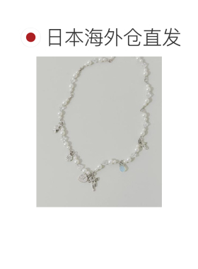 1h可退 日本直邮官方授权 SMELLY 闪亮魅力珍珠水晶吊坠项链