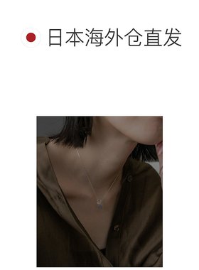 1h可退 日本直邮SMELLY so' 女士银饰 蓝色碧玺项链 天然石设计 S