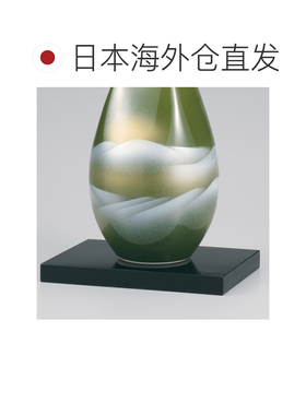 日本直邮九谷烧礼品包装8号花瓶山峦纹花瓶