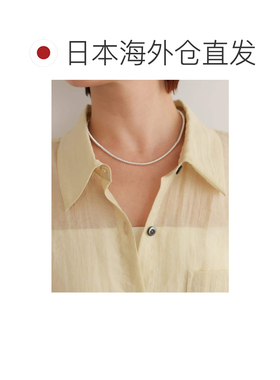 日本直邮SLOBE IENA 女士 天然赤铁矿短款项链 26【付后1h可退】