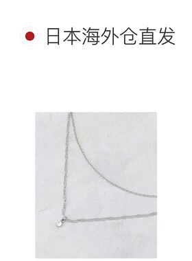 日本直邮OPAQUE.CLIP 女士 不锈钢 Cubic Zirconia 链条项链 C713