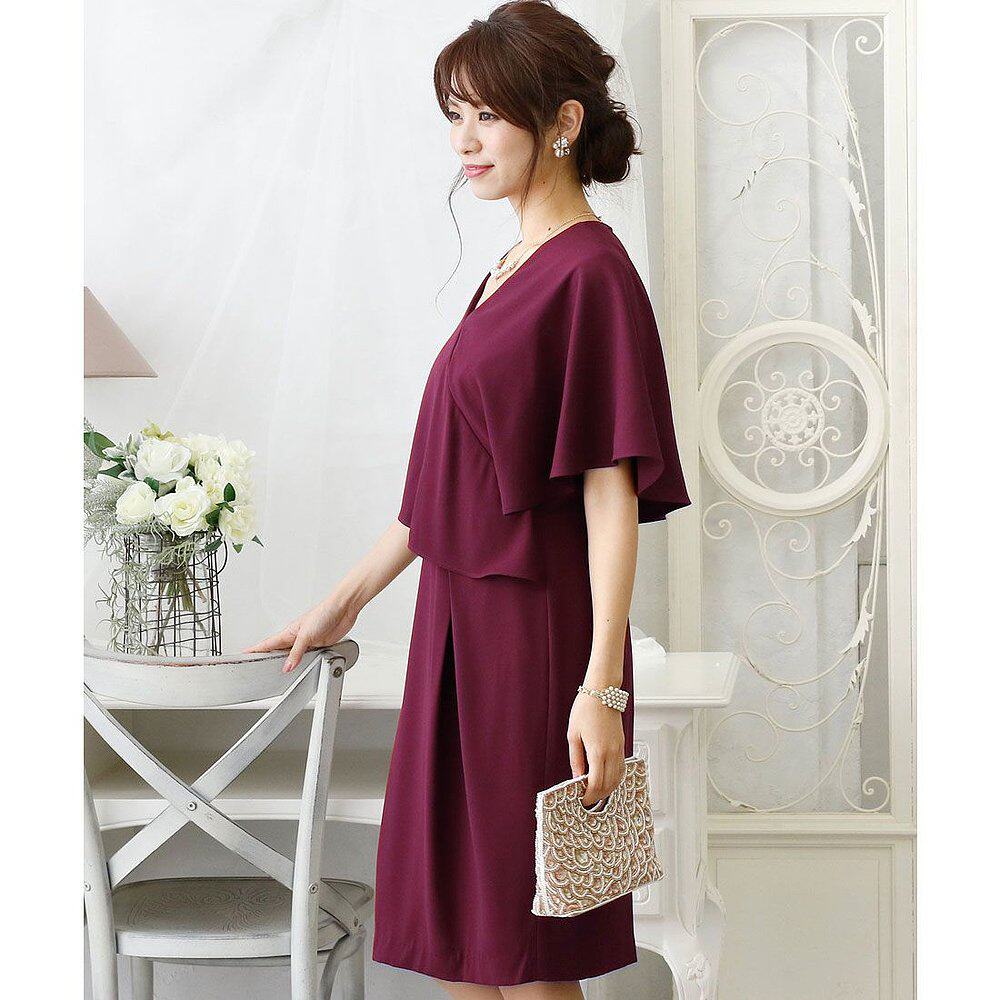 【日本直邮】pourvous披风设计婚纱 天猫国际探物日本连衣裙