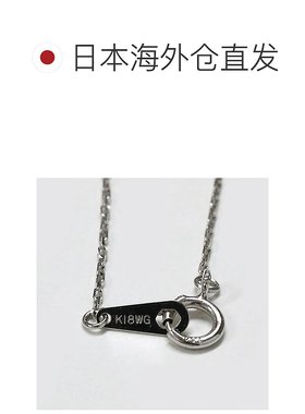 日本直邮(264513) 钻石线项链 0.5 克拉 女士项链 18k 白金 礼物