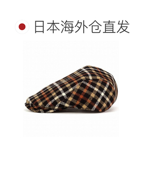 日本直邮DAKS Black House Check 猎鹿帽 男士 羊毛格纹 秋冬