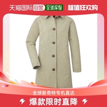 Day Tide running legs Montbell Montbelle Monbeau Lady wool coat Jane about pure color fur coat 2101106