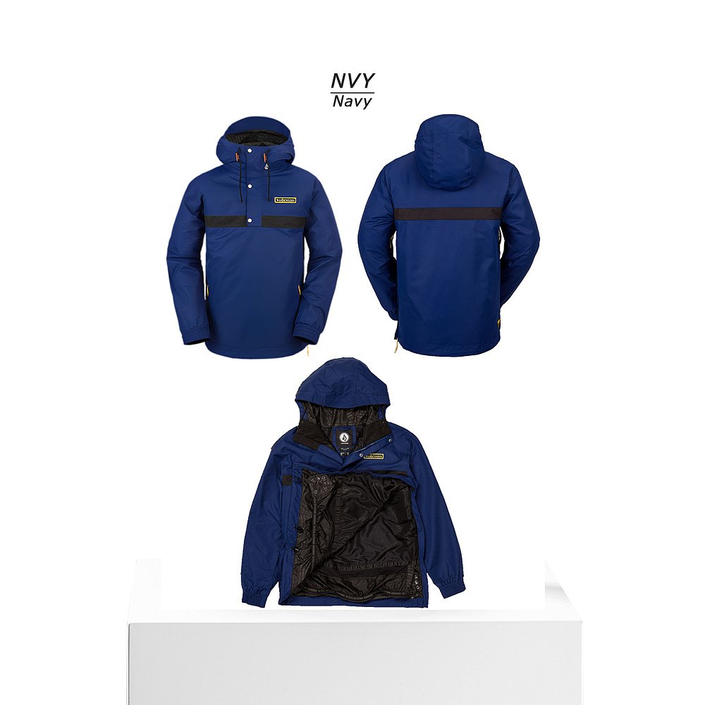 23-24 VOLCOM LONGO 套头衫男女士防水外套滑雪服 - 图3