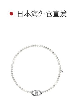 日潮跑腿MIKIMOTO御木本 M字母Akoya珍珠项链 珍珠白 40cm KZ-172