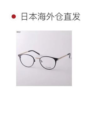 日本直邮SAINT LAURENT 圣罗兰 SL 584/J 椭圆形眼镜 黑色金色