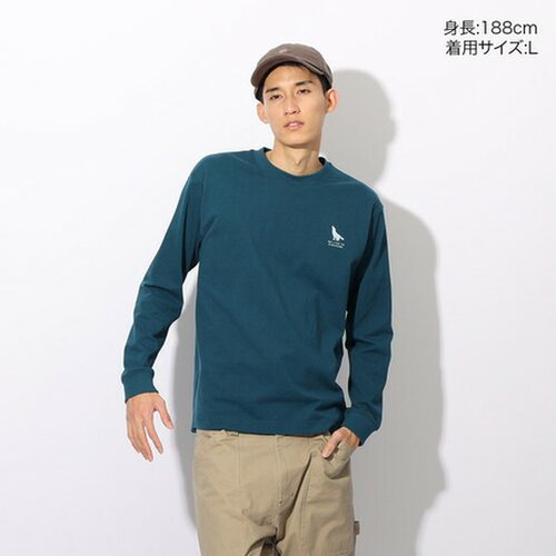 日本直邮JackWolfskin 嚎叫之狼后背印花T恤 [A62484]户外狼爪 - 图3