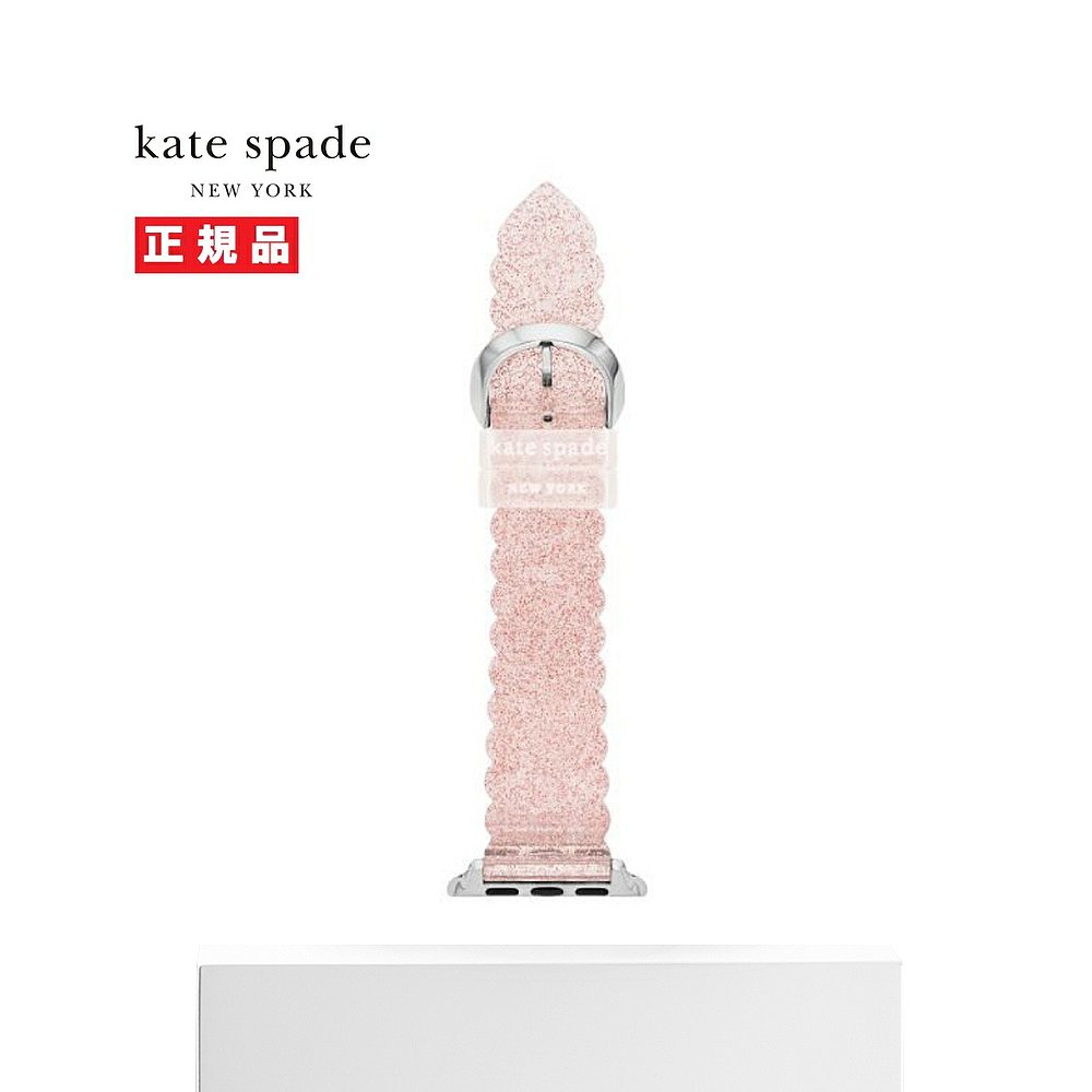 自营｜Kate Spade Apple Watch 表带 38mm 40mm 41mm粉色聚手表 - 图3