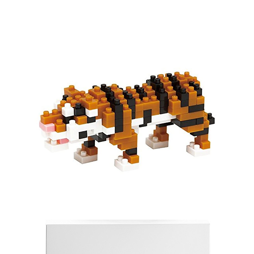 【日本直邮】Kawada河田 微型积木Nanoblock 老虎 NBC-104 - 图3