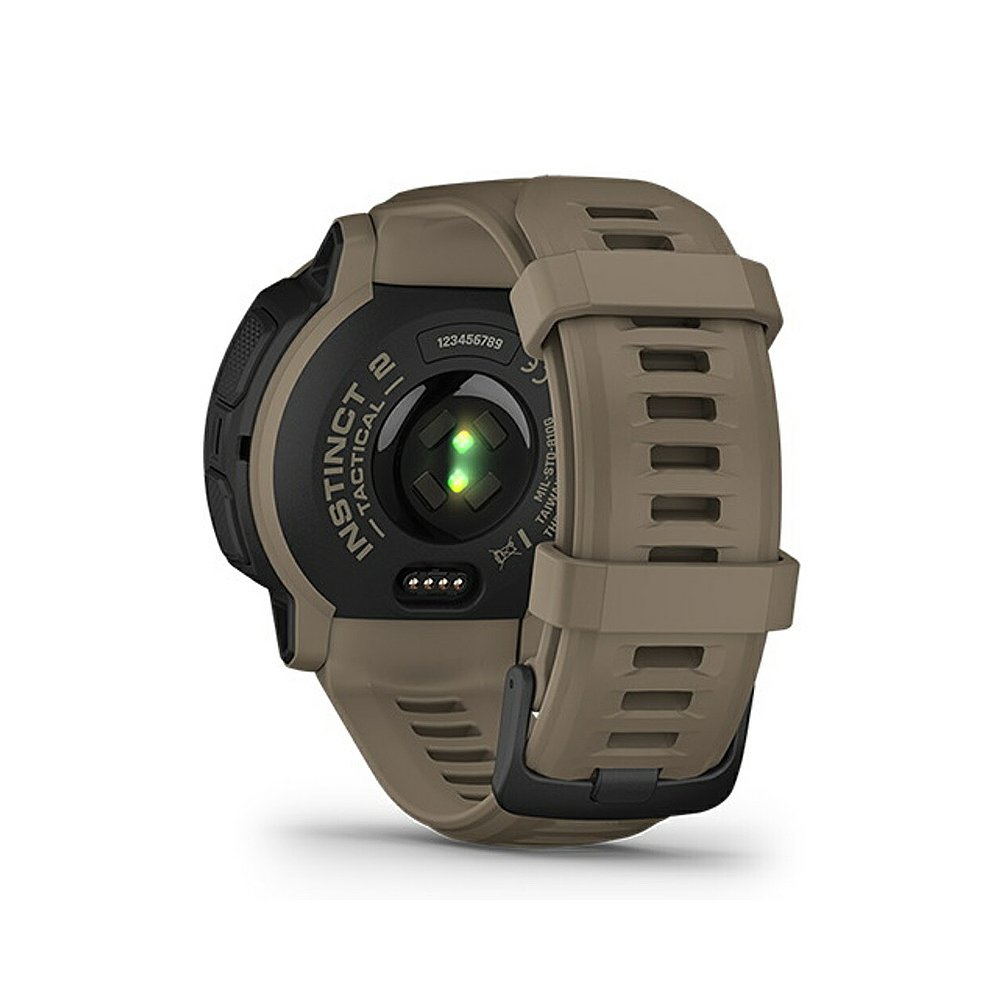 日本直邮GARMIN Instinct 2 Instinct 2 双电源战术版 Coyote Tan - 图0